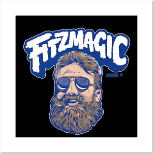 Ryan Fitzpatrick Fitzmagic Blue Posters and Art